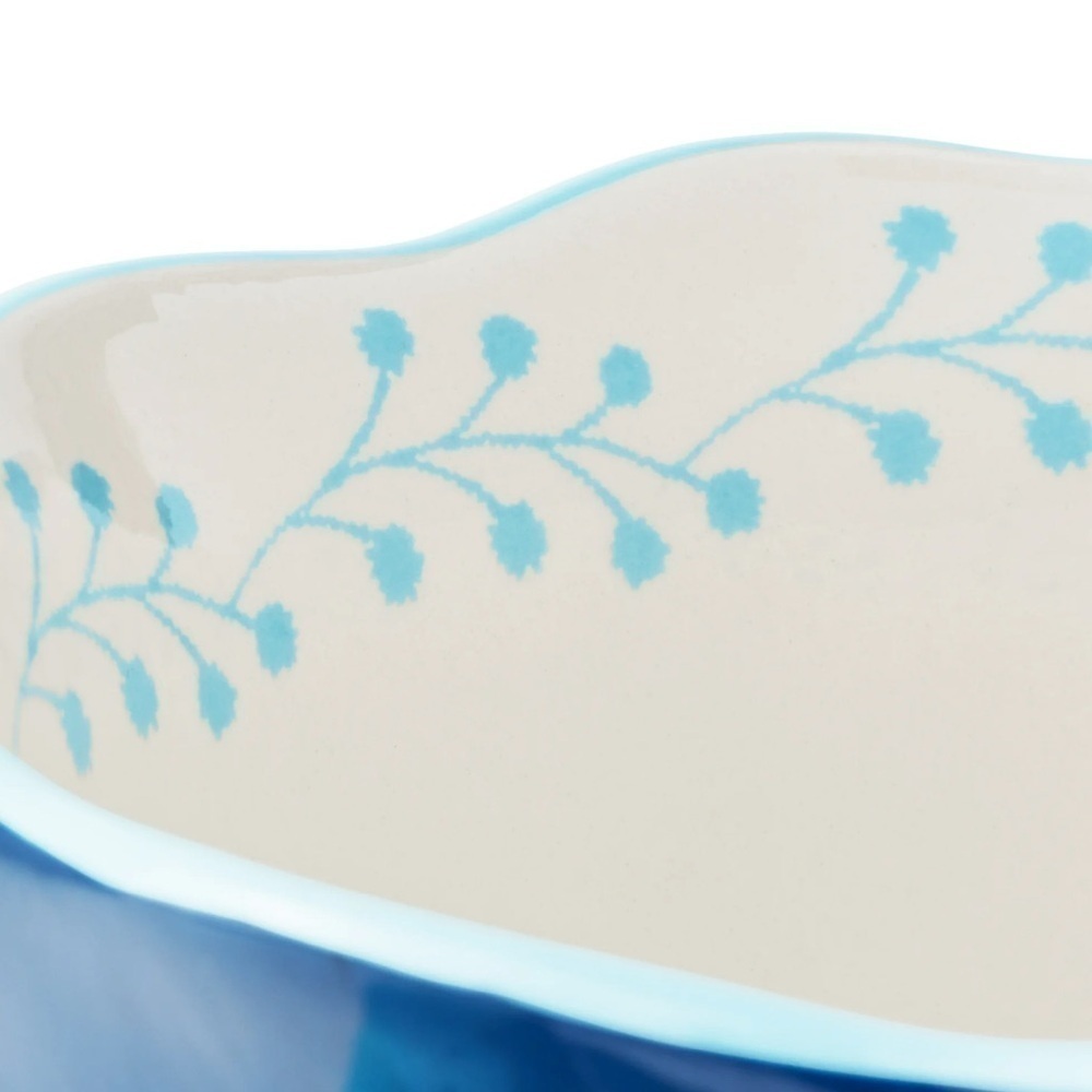 The Pioneer Woman Keepsake floral 12-Inch Ceramic Batter Bowl with Spout: - Picture 5 of 7